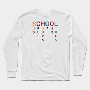 school Long Sleeve T-Shirt